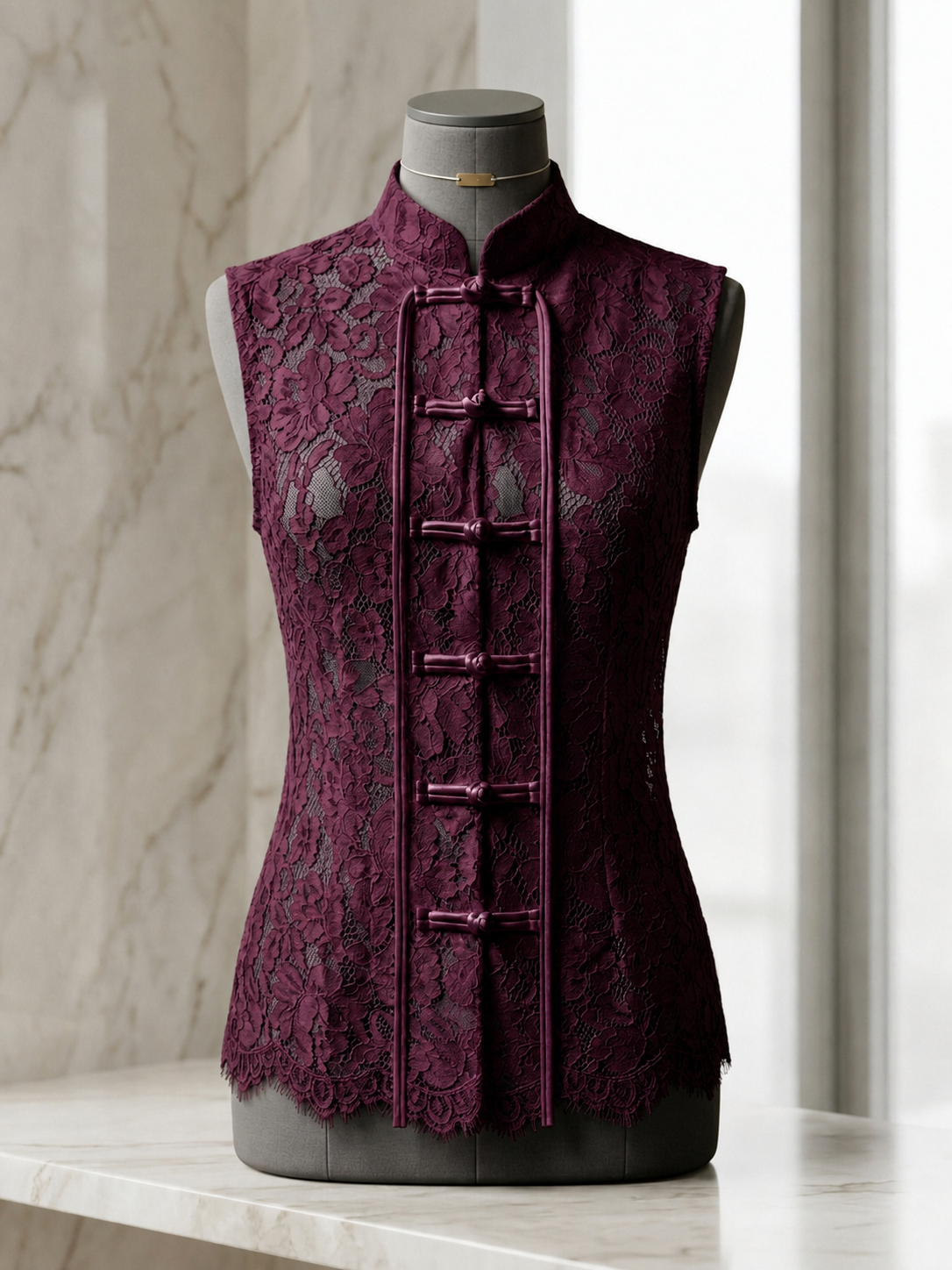 Camicetta Tokyo in pizzo - Atelier Vita