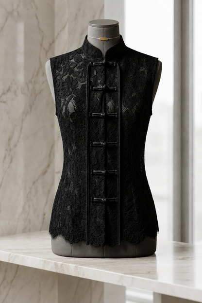 Camicetta Tokyo in pizzo - Atelier Vita