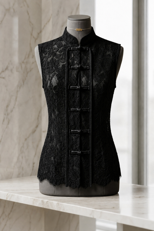 Camicetta Tokyo in pizzo - Atelier Vita