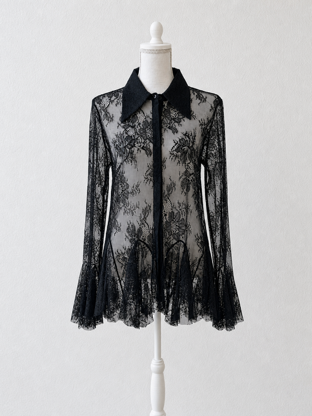 Camicia Chantilly in pizzo - Atelier Vita
