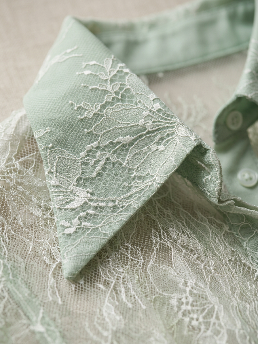 Camicia Chantilly in pizzo - Atelier Vita