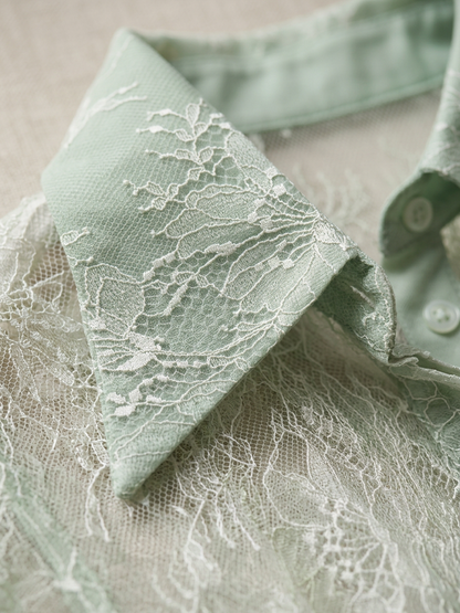 Camicia Chantilly in pizzo - Atelier Vita
